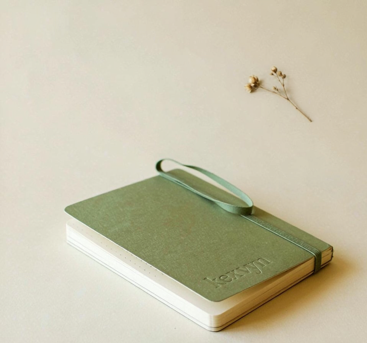 Sage A6 Softcover Dot-Grid Pocket Notebook — 64 Pages